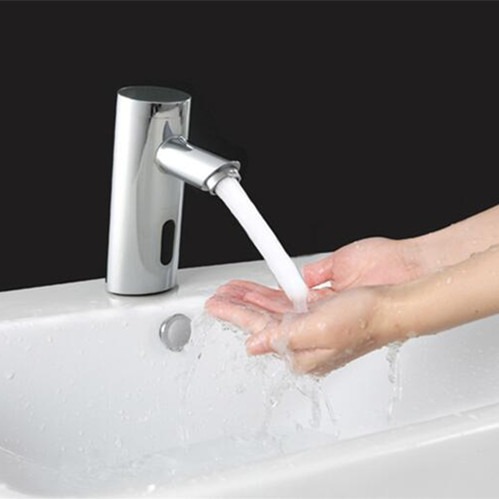 CZ-5019 Battery Power Automatic Sensor Faucet for Cold and Hot Water
