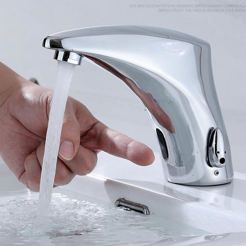 ZF-836 Infrared Cold And Hot Water Mixer Basin Tap