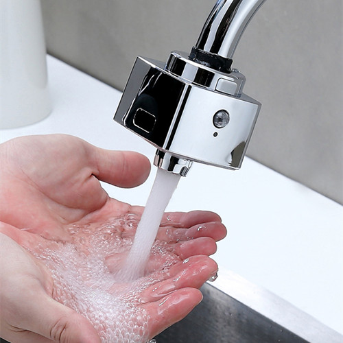 TS-618 Geberit Bathroom Basin Plastic Automatic Faucet Motion Sensor Adapter Smart Touchless Water Saver Sensor Faucet Adapter
