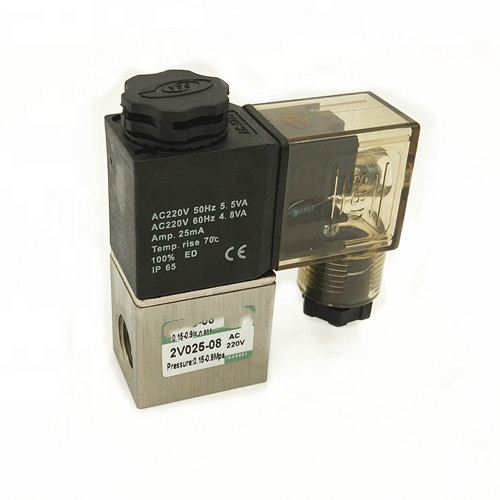2V Series High Quality Direct Type Pilot Operated Pneumatic Air Solenoid Valve Festo 