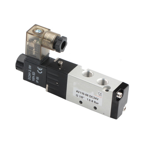 4V Series Airtac Type Pneumatic 5-2 Port Control Solenoid Valve