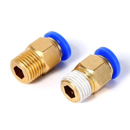 SPC Series Pneumatic Air Hose Connector Brass Quickly Fitting