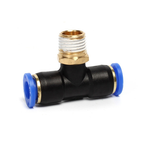 SPB Series pneumatic T Type Fitting Tube Connector