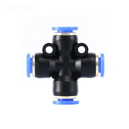 SPXL Series Connector 4 way Plastic Air Hose Fitting